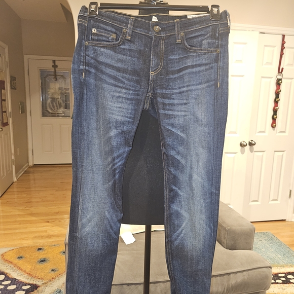 Rag & Bone Dark Blue Skinny Jeans